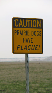 Sign in Interior, South Dakota.