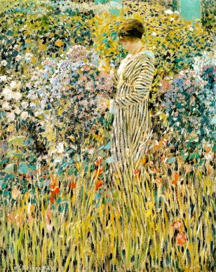 Lady in a Garden, 1912